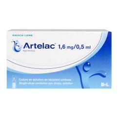 Artelac 1,6Mg/0,5Ml Collyre Unidose 60Unid