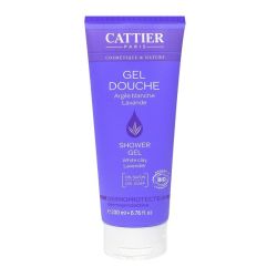 Cattier Gel Douch Prot 200Ml Argil Bla Lavan