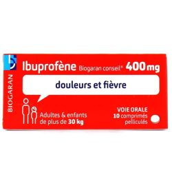 Ibuprofene Biogaran Conseil 400Mg Cpr Plq/10