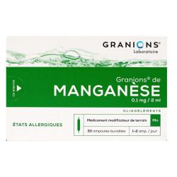 Granions De Manganese S Buv 30Amp/2Ml