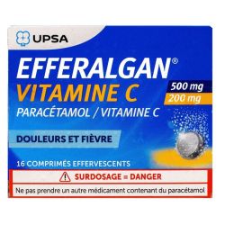 Efferalgan Vit C 500Mg/200Mg Cpr Eff 2T/8