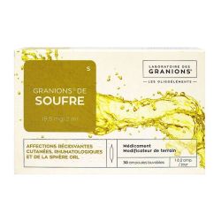 Granions De Soufre S Buv 30Amp/2Ml