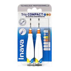 Inava Trio Compac Brossett 1/2/3 Blist/6