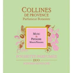 Collines Pochette Parf Musc Et Pistache