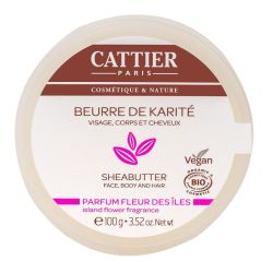 Cattier Beurr Karite Fleur 100G Vis Corp C