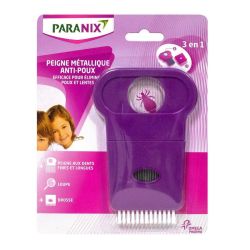 Paranix Peigne Metal A/Poux 3En1