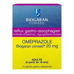 Omeprazole Bgr Conseil 20 Mg,14 Gelules