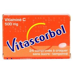 Vitascorbol S Suc 500Mgc2T/24