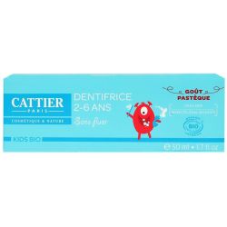 Cattier Dentif 2-6Ans Pasteque T/50Ml