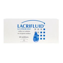 Lacrifluid 0,13% Collyr S Unidose 60Unid