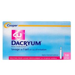 Dacryum Sol Lav Opht Unid 10 10X5Ml