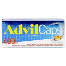 Advilcaps 400Mg Caps Mol Plaq/14