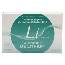 Granions De Lithium 30 Amp Buv
