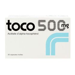 Toco 500Mg 30Caps Tocopherol
