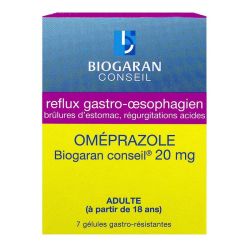 Omeprazole Bgr Conseil 20 Mg, 7 Gelules