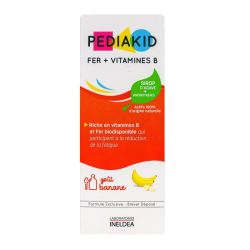 Pediakid Fer + Vit B Sp Banane Enf Fl/125Ml