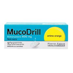 Mucodrill 600Mg Cpr Eff T/10