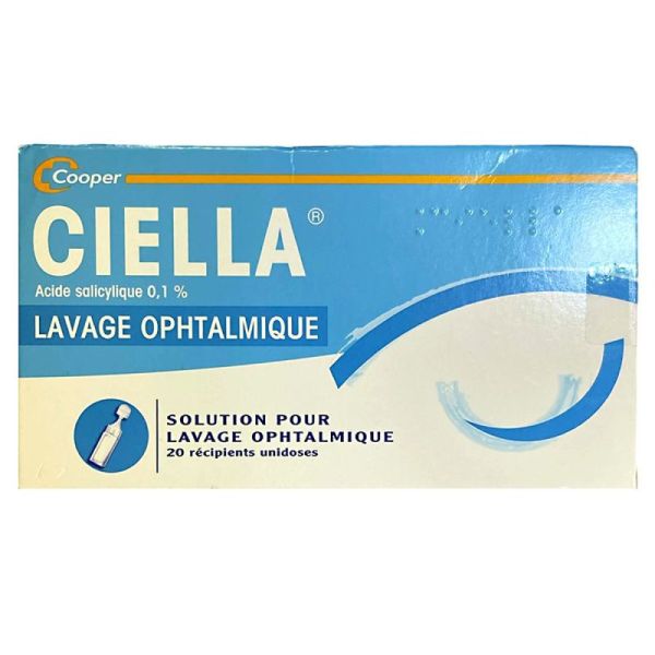 Ciella 0,1% S La Oph Unidose 20Unid