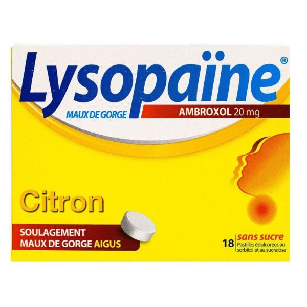 Lysopaine Ambroxol Cit Past18 Ssuc