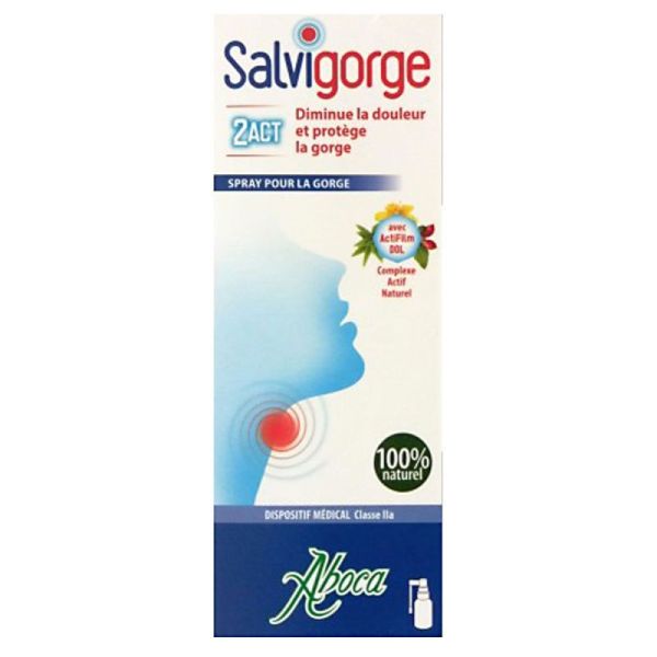 Salvigorge 2Act Spray Fl/30Ml