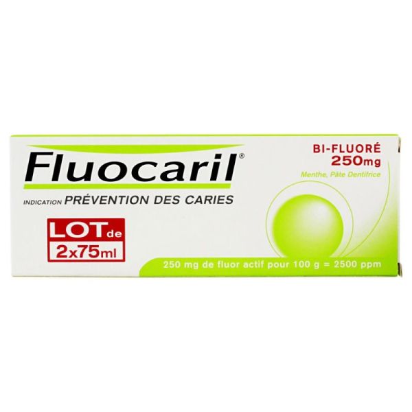 Fluocaril 250 Prevention Caries 2X75Ml