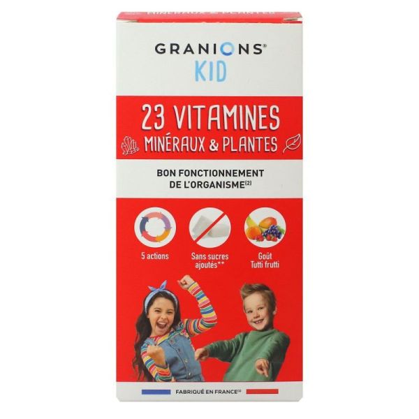 Granions Kid 23 Vit Tutti Sp 200Ml