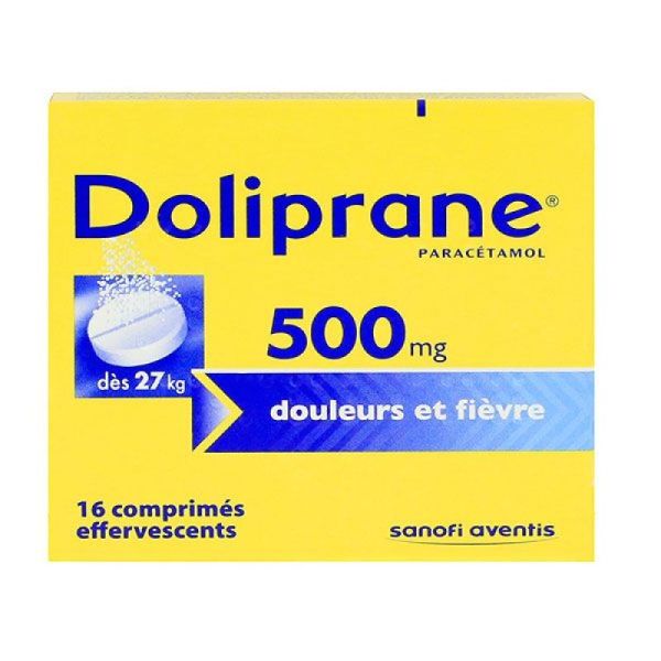 Doliprane 500Mg Cpr Eff 2T/8