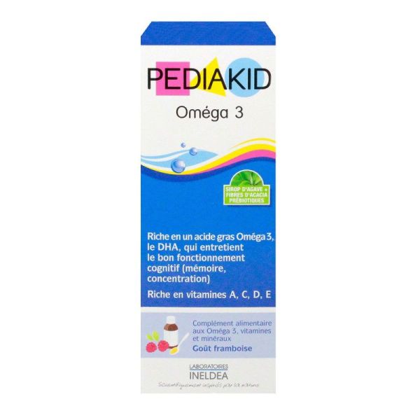 Pediakid Omega 3 Sp Citron/Cola Menf Fl/125Ml