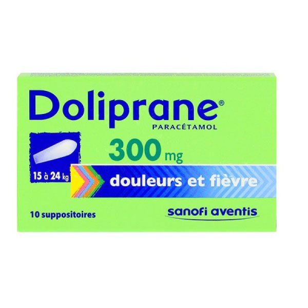 Doliprane 300Mg Suppo 15-24Kg