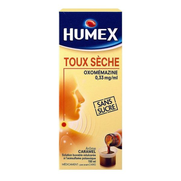 Humex Oxomemazine 0,33Mg/Ml Bu S Suc Fl/150Ml