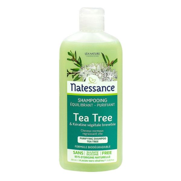 Natessance Tea Tree Shamp Purif Fl/250Ml