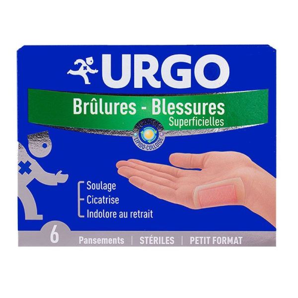 Urgo Brulures 6Pans