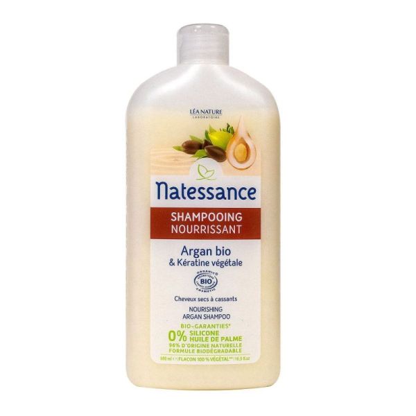 Natessance Argan Keratine Shamp Fl/500Ml