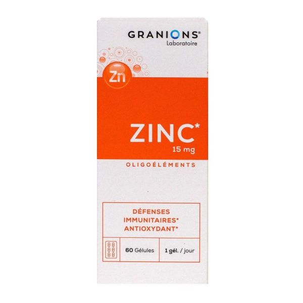 Granions Zn 15Mg Gel B/60