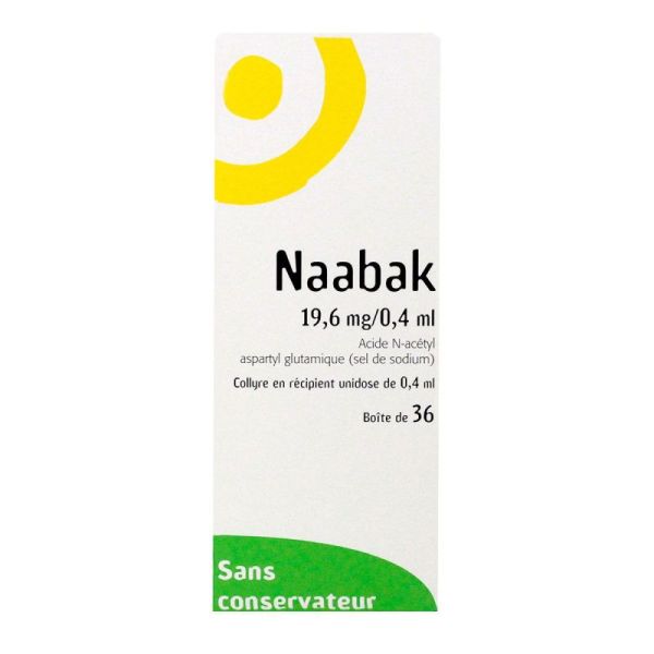 Naabak 19,6Mg/0,4Ml Collyre Unidose 36Unid