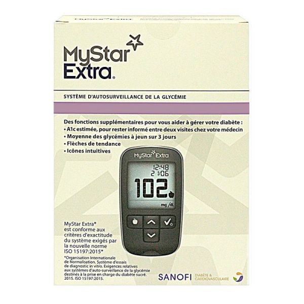 Mystar Extra Lecteur Glyc Kit Complet