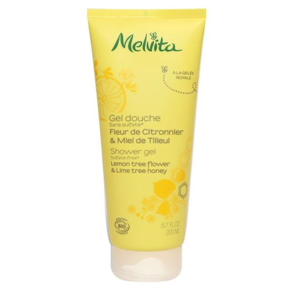 Melvita Miels Fleurs Gel Dche Citr Till 200Ml