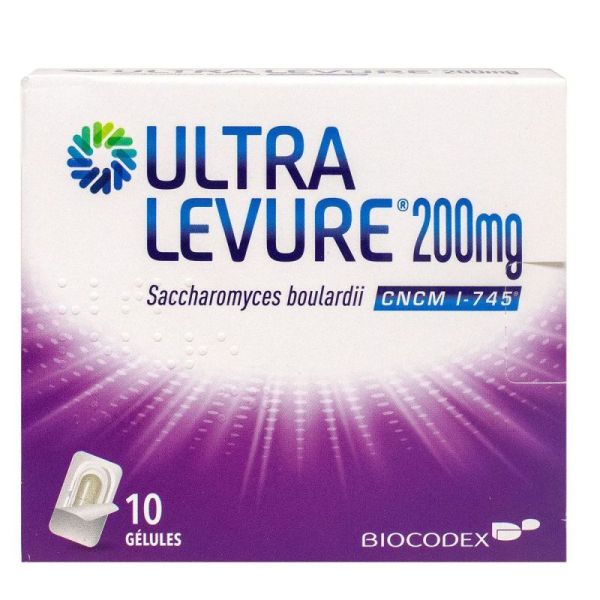 Ultralevure 200Mg Gél Plq/10