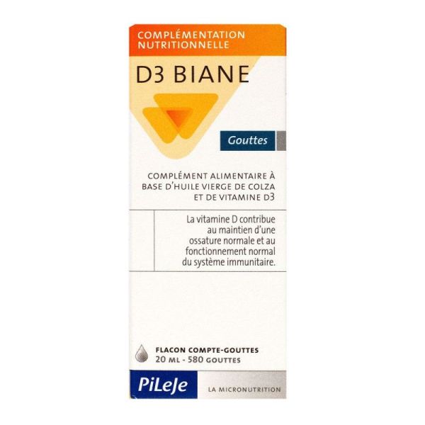 D3 Biane Fl Cpte Gtt 20Ml