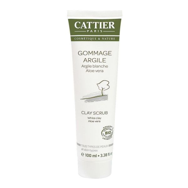 Cattier Gel Gomm Argile Blche T/100Ml