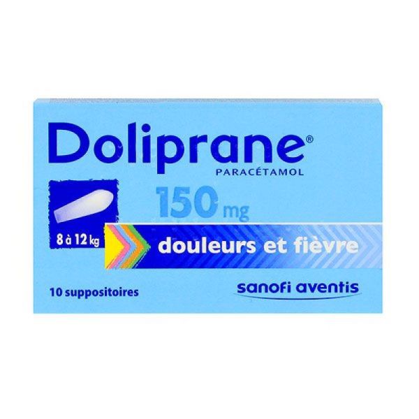 Doliprane 150Mg Suppo 8-12Kg