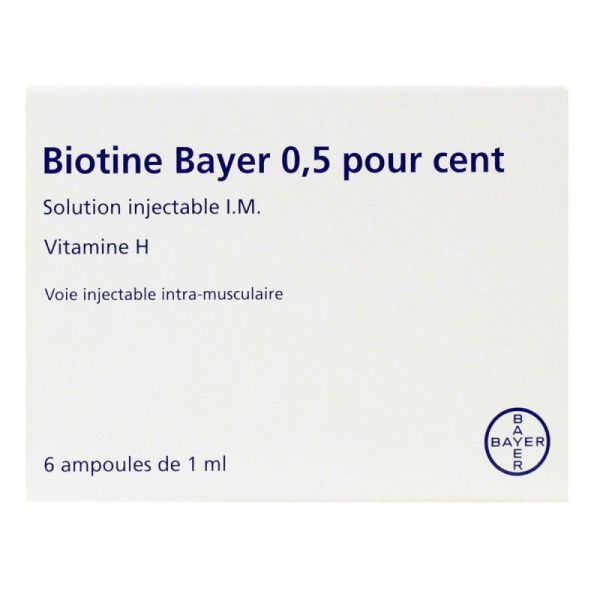 Biotine Amp Inj Im 1Ml 5Mg 6