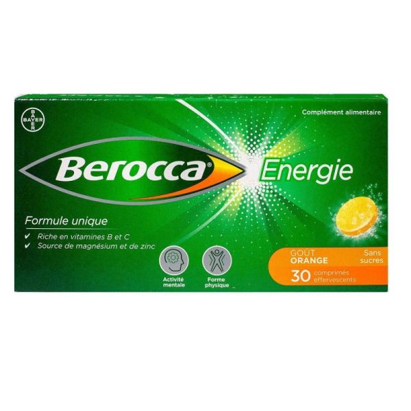 Berocca Energie Cpr Eff Orange B/30