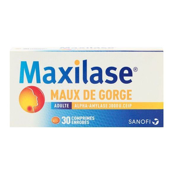 Maxilase Alpha 3000U Ceip Cpr Mx Gorge Plq/30