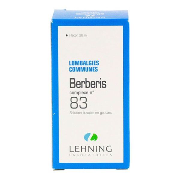 Lehning Complexe 83 Berberis 30Ml