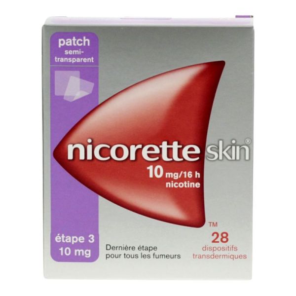 Nicoretteskin 10Mg/16H Disp Tr 28Sach