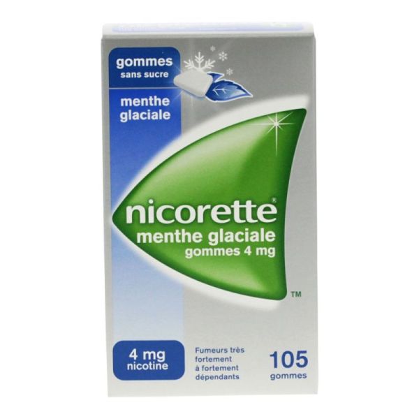 Nicorette 4Mg Gom Med Ss Suc Ment Gla Plq/105