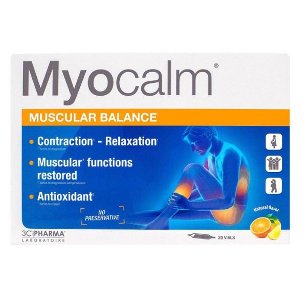 3C Pharma Myocalm Equilib Amp20