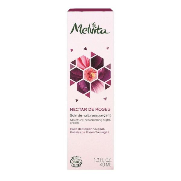 Melvita Nectar De Roses Cr Soin Nuit 40Ml