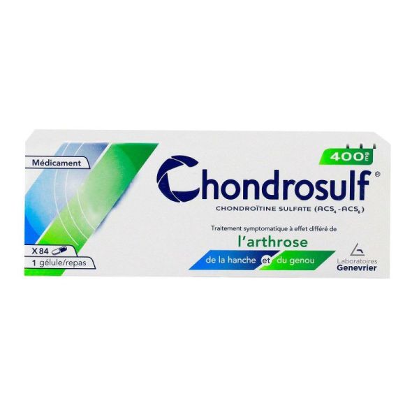 Chondrosulf 400Mg Gel Plq/84